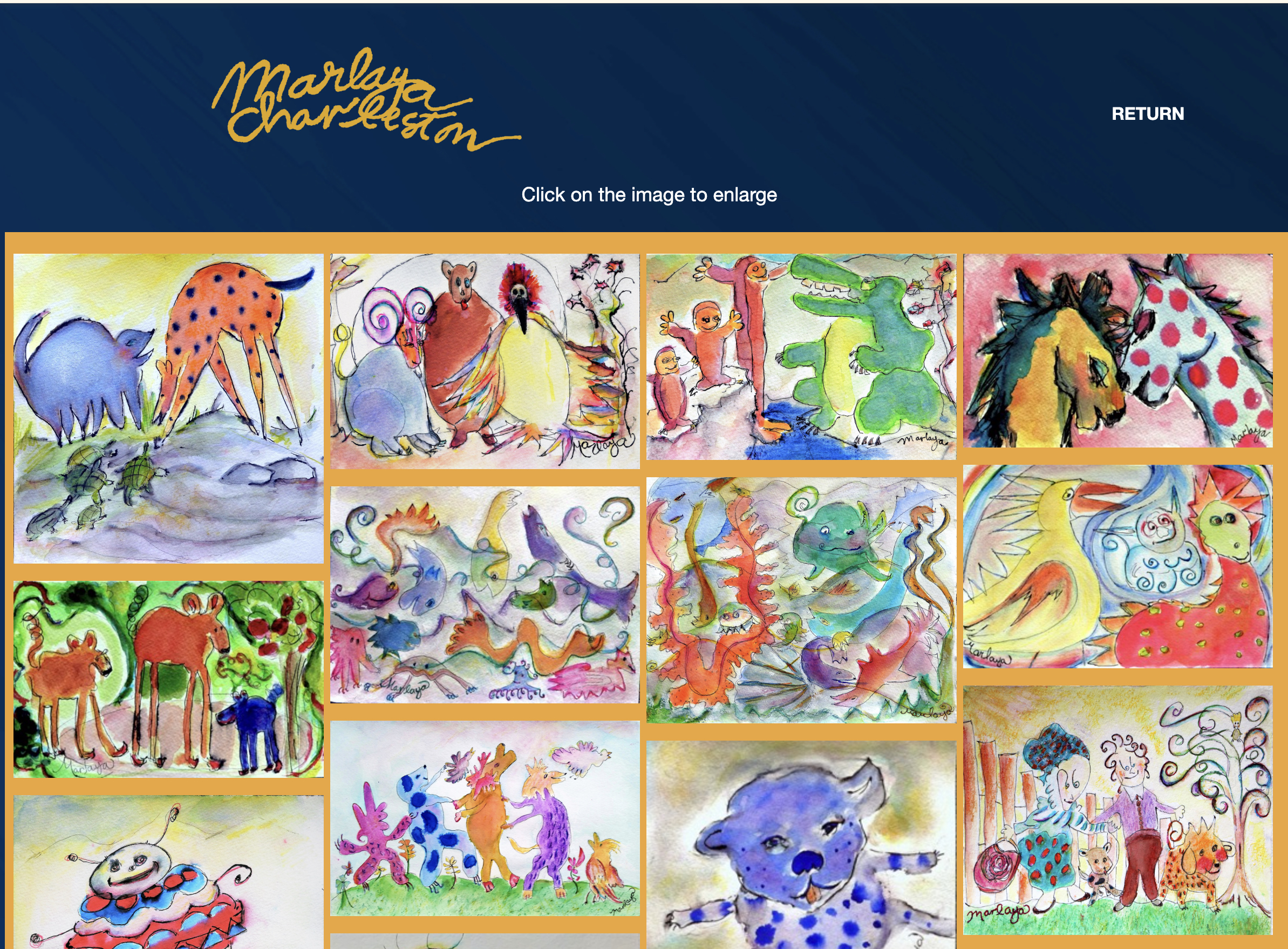 Marlaya's Whimsical Art for Kids